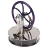 Low Temperature Stirling Engine Model Stainless Steel Base Anti Rust
