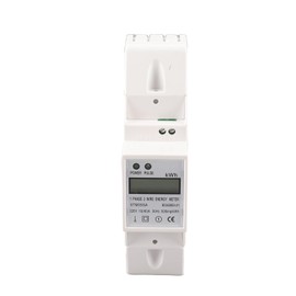 Single Phase DIN Rail kWh Meter 10-40A 50Hz Digital Home Energy Monitor Sub Meter