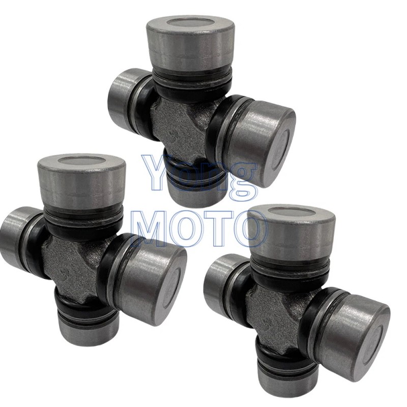 JINFANNIBI 3 Packs Front & Rear Prop Shaft U-Joints Kit