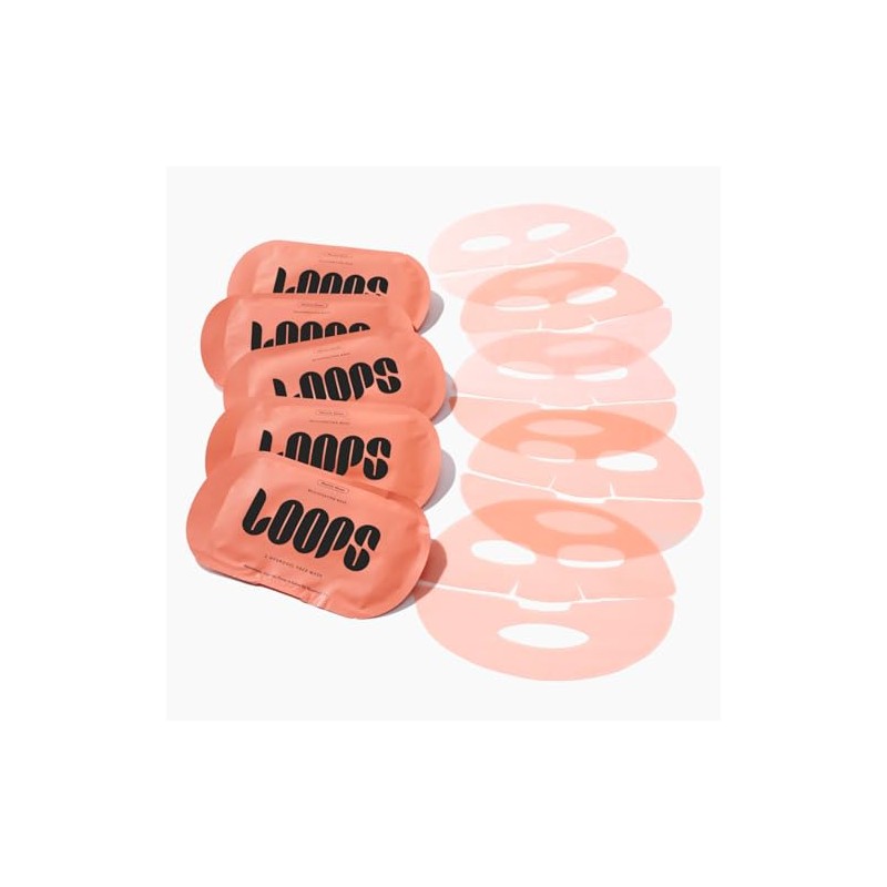 LOOPS WEEKLY RESET - Rejuvenating Hydrogel Face Mask Kit -