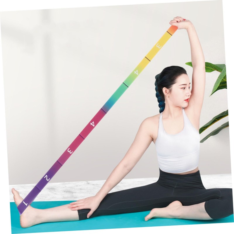 BIUDECO Elastic Training Band Resistance Band Handles Yoga Stretching Strap