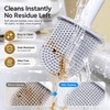 Silicone Toilet Brush for Bathroom Cleaning – Long Handle Wall-Mounted