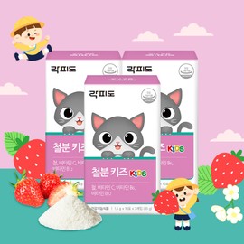 Rockfido Iron Kids 30 sachets, 3 packs / 락피도 철분 키즈 30포, 3개