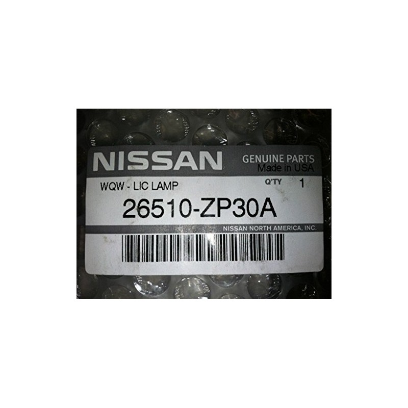 Nissan New OEM 2006-2012 Xterra Rear License Plate LAMP Assembly