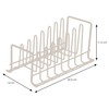 simplywire - Plate Rack/Drainer - Kitchen Cabinet Organiser - Small