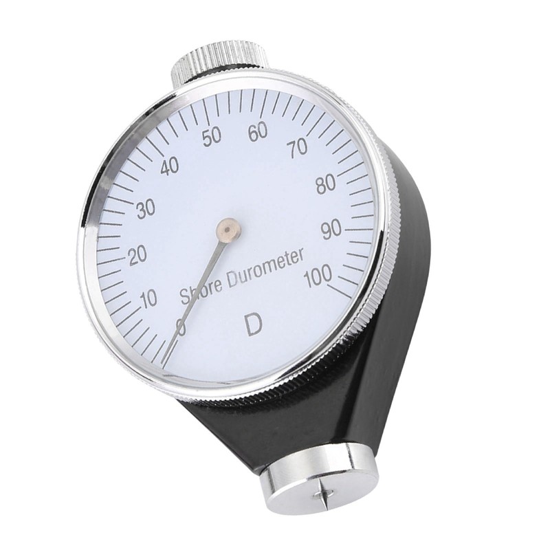 Tire Durometer Hardness Tester Meter for General Rubber, Hard Rubber,Resin,Plastic,