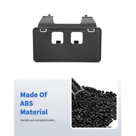 Front Bumper License Plate Frame Bracket Holder for 2020 2021 2022 Ford F250 F350