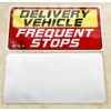 Delivery Driver Car Sticker 9 × 4.3 Inches Reflective Delivery