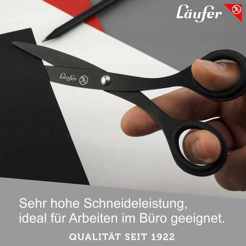 Läufer 87224 Multi-Function Scissors Design Universal Scissors Titanium Coated Gold