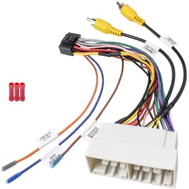 Zenoruslky Radio Wire Harness Kit Compatible with Hyundai Elantra Santa Sonata Tucson Accent Kia Rio Aftermarket Android Car Stereo Wiring Harness Adapter 38Pin 35Pin Radio Wire Connector