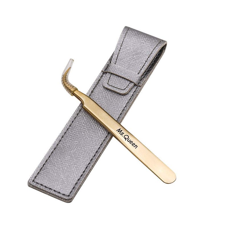Ms.Queen Eyelash Extension Tweezers Set-Precision Tweezers for 2D-6D Volume&Individual False