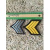 Sergeant Stripes/2 Patches Per Set /Brand New/*Note Currently Out Of