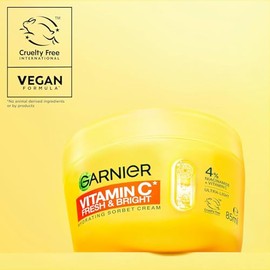 Garnier Sorbet Cream 3 PACK Vitamin C* Fresh & Bright, Hyaluron & Plump and Salicylic Fresh & Matte Hydrating Sorbet Cream 85ml