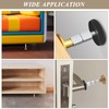 LDHHYH 12 Pack Headboard Stoppers for Wall, Adjustable Threaded Headboard