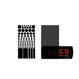 Light Blocking Stickers,Blackout Stickers for Electronics, Dimming 100% of LED Lights(1 Pre-Cut + 1 Uncut)