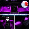 LED Car Interior Lighting Car Accessories, LED Strip Ambient Lighting