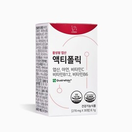 Activephallic (NS홈쇼핑)리노브 활성엽산 액티폴릭 270mg x 30정32163671 (NS Homeshopping) Renov Active Folic Acid ActivFolic 270mg x 30 Tablets