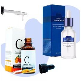 Veraly Dúo Serum Ácido Hialurónico B5 Y Serum Vitamina Hidratante