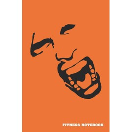 Fitness Notebook: Fitness Journal. Format A5, 120 pages, fine light grey lined. Daily entries, notes and physical fitness journal. Notebook for your fitness and bodybuilding progress