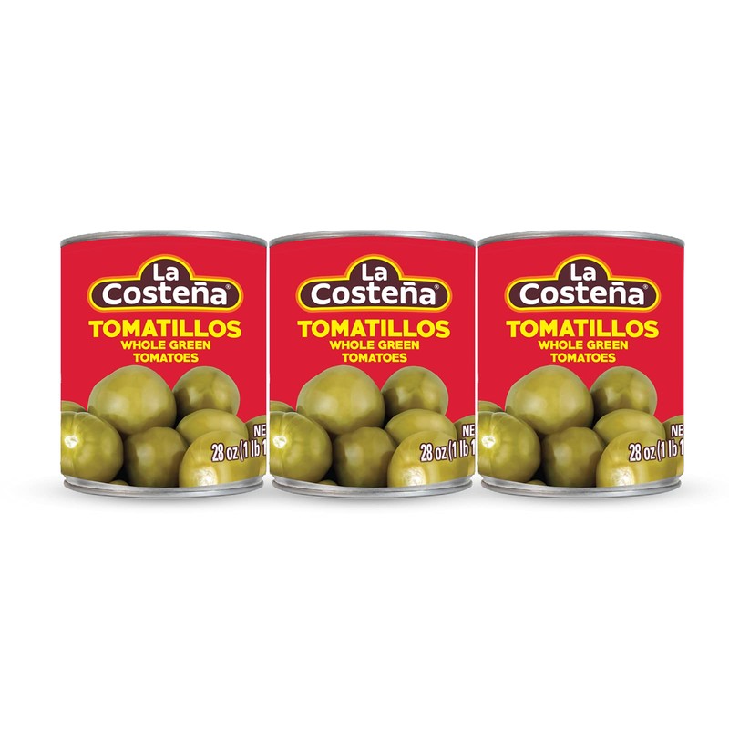 La Costeña Green Tomatillos | Packed in Water | 28