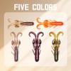 Soft Lure for Bass Fishing Wafting Bug Swimbait Shrimp Lure