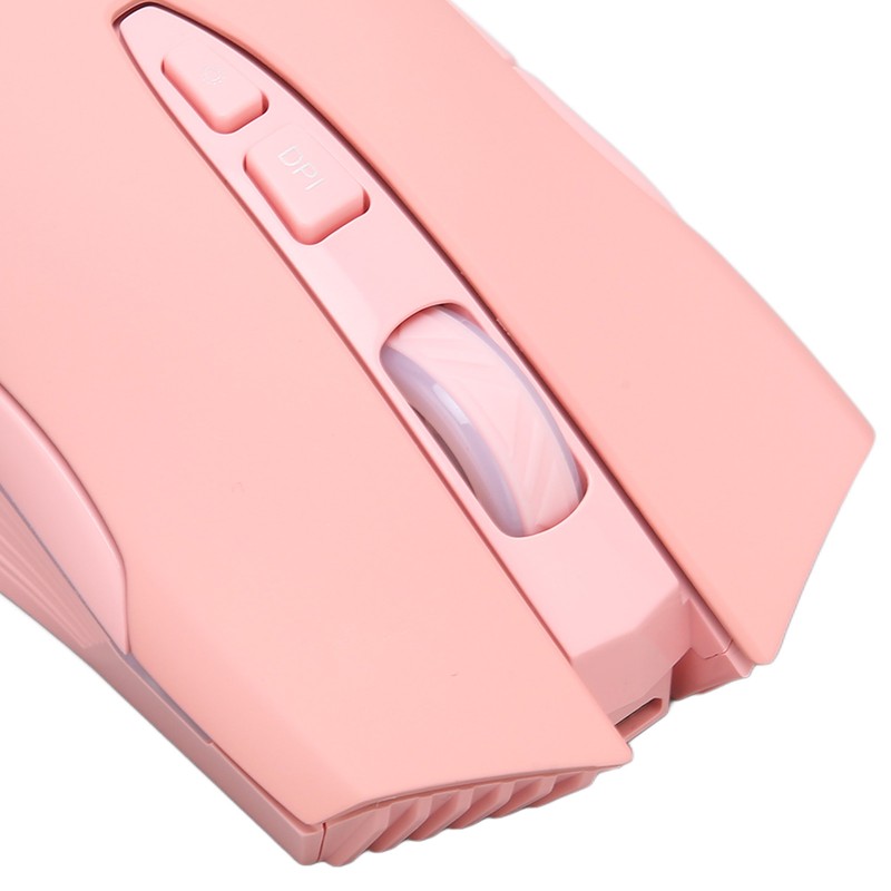 Wireless Mouse 2.4G Rechargeable USB RGB Professional Grade Optical Sensor