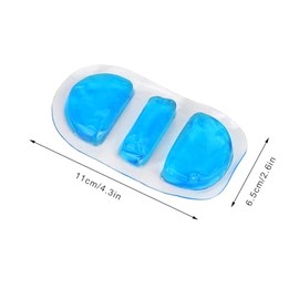 Pongnas Paquete de Hielo Reutilizable, Terapia de Compresa Fría para Lesiones de Nariz con Fuertes Sellos a Prueba de Fugas, Paquete de Hielo de Gel Flexible No Tóxico para Reducir la