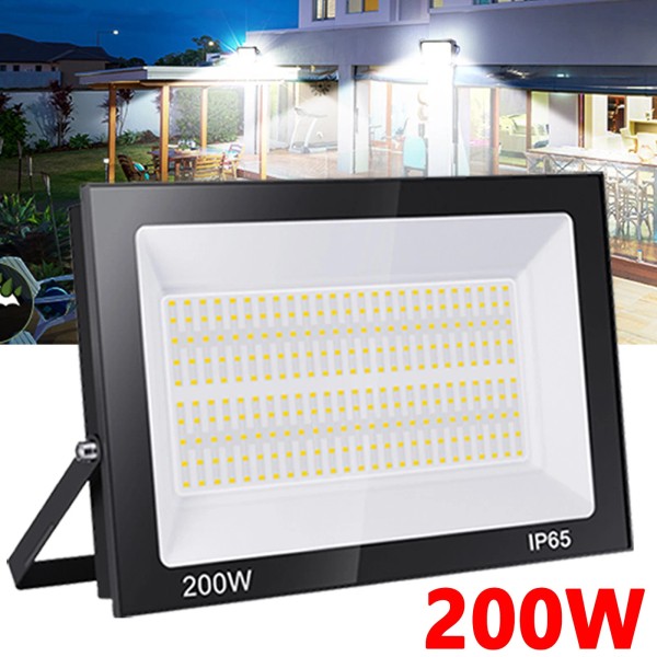 bapro 200W Watt LED Flood Light Outdoor Garden Lights Security