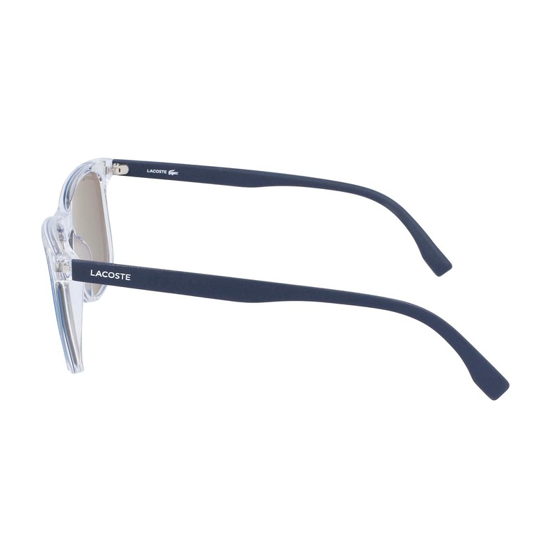 Lacoste L882s-414 Sunglasses for Men Crystal/Navy