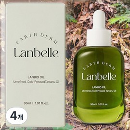 Langvell hair oil jojoba oil Langbio oil 4 pieces 30ml / 랑벨 헤어오일 호호바오일 랑바이오 오일 4개 30ml