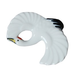 Arita Pottery 465588 Unju Mountain Kiln Chopsticks Rest Crane