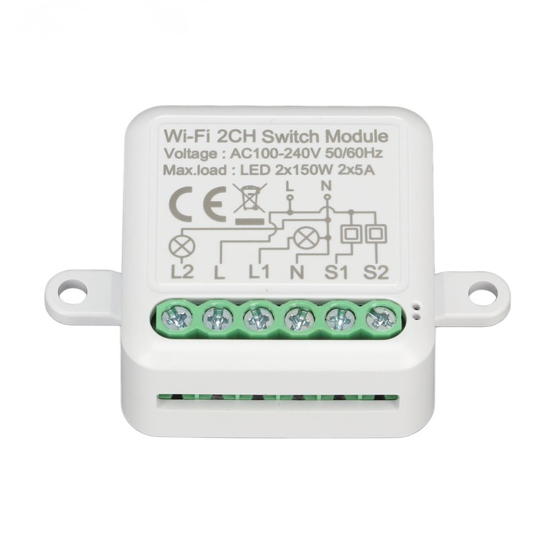 Wifi APP Remote Control Switch Relay Module WiFi 2CH Light