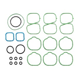 Lower and Upper Intake Manifold Gasket Set Replace MS 97118 MS19560 MS19144 AMS11821 Fit for Ford Edge Flex Fusion Taurus Lincoln MKS MKT MKX MKZ Mazda 6 CX-9 Mercury Sable 3.5L 3.7L 2007-2015