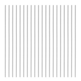 CoCud Round Steel Bar 1.3 mm Diameter 100 mm Length High-Speed Steel Bar Craft DIY Tool (Application: for Lathe Drill) Pack of 20