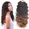 Wavy Senegalese Twist Crochet Braids 6packs/lot 14Inch 35Strands/Pack Synthetic Crochet