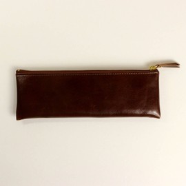 レイメイ藤井 ペンケース 筆箱 グロワール フラットタイプ ブラウン FD61C