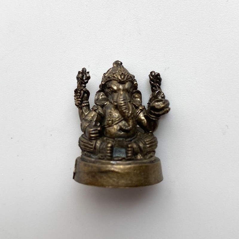 VIE Miniature Brass Hindu Figurine, 107, Multicolor, One Size