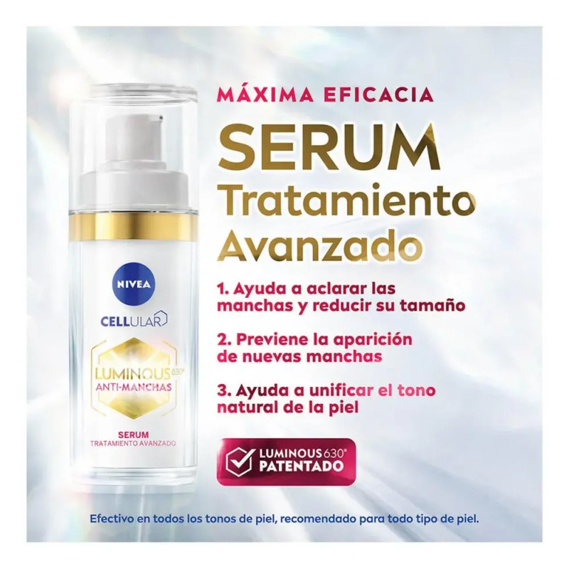 Nivea - Cellular Luminous630 kit antimanchas 4 pzs: sérum +