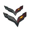 General Motors 2014-2019 C7 Corvette Genuine Carbon Flash Black Front