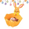Rabbit Basket,Portable Cartoon Bunny Easter Nest | Lightweight Nursery Boxes,