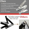 Brookstone Nail Clippers for Men and Women - Premium Stainless