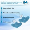 ScumRay Twin Pack Hot Tub Scum Absorber - Reusable Spa