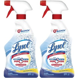 Lysol Power and Free Multi-Purpose Cleaner, Citrus Sparkle, 22 oz(Pack of 2)