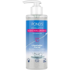 POND'S Limpiador Facial Hydra Active con Ácido Hialurónico 200 mL
