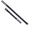 Atlas B-Clip (Pair), 26mm x 2.0m, Black. Motorcycle Adjustable Luggage