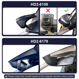 Fitcamx 4K Dash Cam Suitable for Volkswagen Tiguan 2016-2024 (HD2-6179), OEM Look, 2160P UHD Video, Built-in WiFi & APP, G-Sensor Loop Recording, Easy to Install, 64GB Card