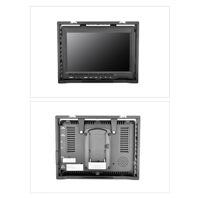 Monitor Cage Aluminum Alloy Multi 1/4 3/8 Holes Professional Camera