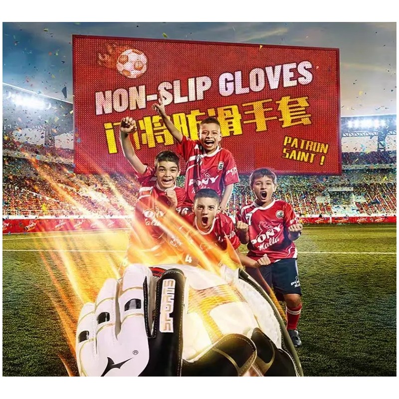 Guantes Profesionales Con Varillas Para Portero De Fútbol