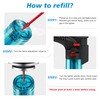 Samniu 4 Pack of Torch Lighter, Jet Flame, Butane gas,