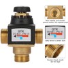 Thermostatic Mixer Valve Solar Water Heater 3 Way DN20(G3/4) Male